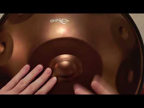 Finger roll technique - NEO handpan - Jiri Kas - handpan maker
