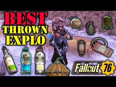 Fallout 76 - The Best Thrown Explosive for Everyday Gameplay