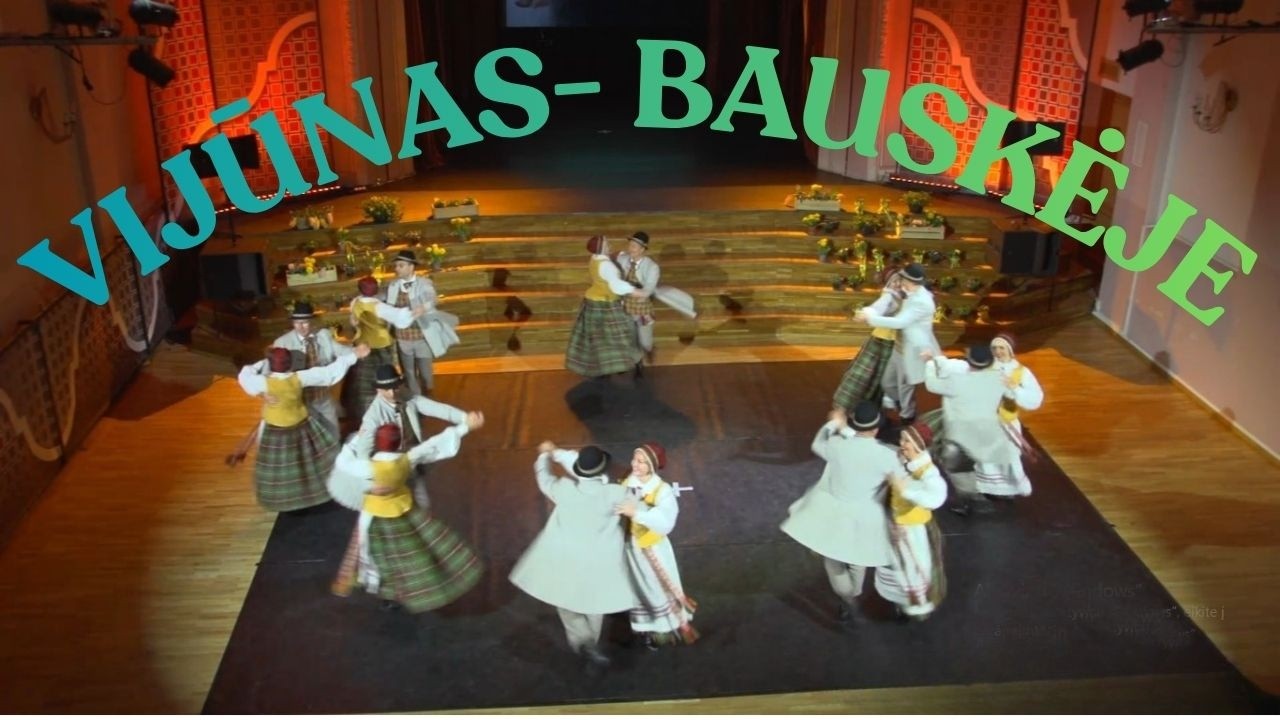 Vijūnas šoko Latvijoje