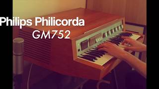 Video thumbnail for Philips Philicorda GM752 Organ | H.Q Demo by BD Audio