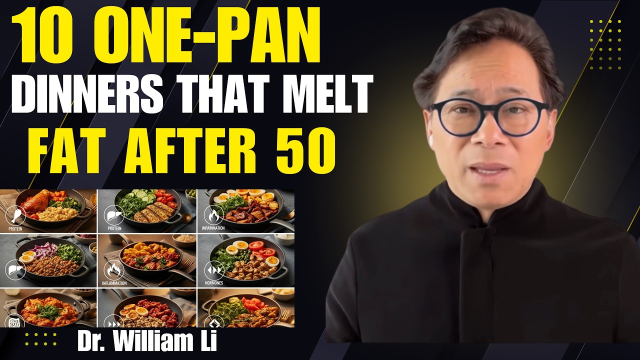 10 Healthy One Pan Dinners for Seniors Living Alone | Dr. William Li