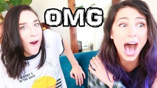 REACTING TO OUR OLD VIDEOS - Stevie &amp; Ally -