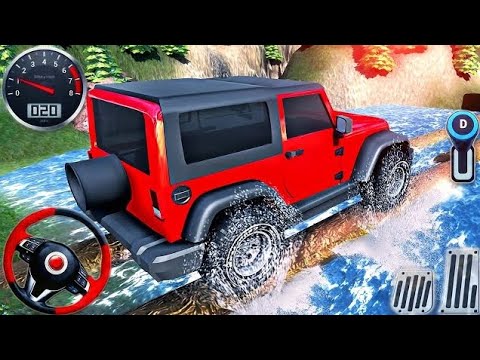 Offroad Jeep Driving Simulator 3D - Real 4x4 Hummer Luxury SUV Driver - Android GamePlay #2