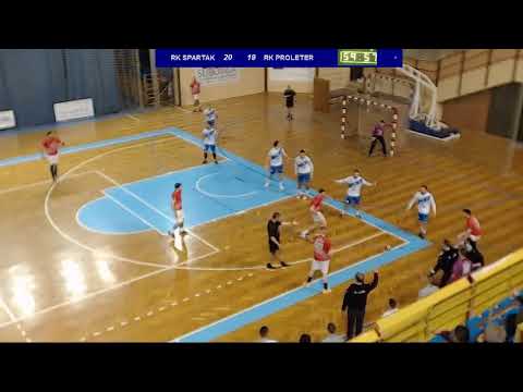 ARKUS liga 11. kolo / RK Spartak - RK Proleter