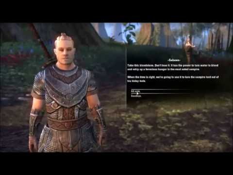 ESO Blood hunt Quest play through