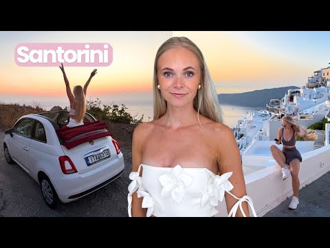 VLOG Z ŘECKA| Naše dovolená na Santorini! 🏝️