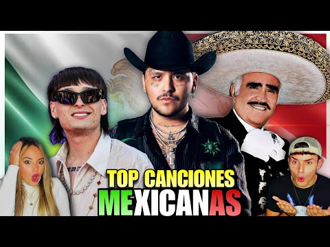 SPANIARDS REACT TO MEXICAN SONGS 🇲🇽 *MOST LISTENED SINCE 2005*