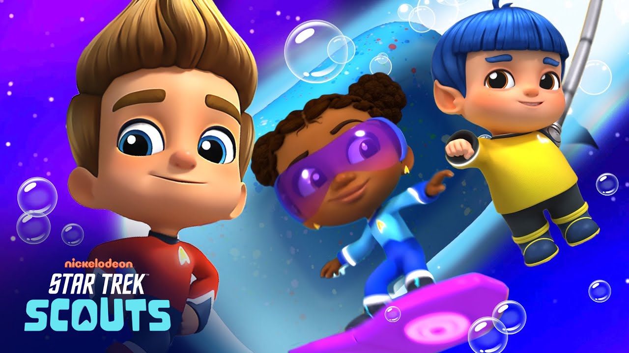 Star Trek Scouts Defeat a SOAPY Asteroid in Space! 🧼 | Asteroid Blasters #1 | Star Trek: Scouts