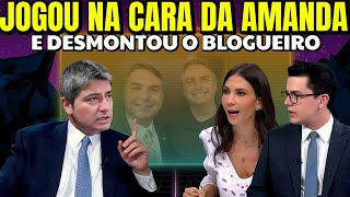 Senador JOGA A REAL NA CARA DA AMANDA E DESMONTA BLOGUEIRO: 