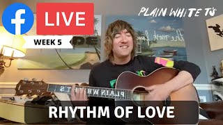 Tom Performs &#39;Rhythm of Love&#39; Acoustic Version on Facebook Live (June 24, 2020)
