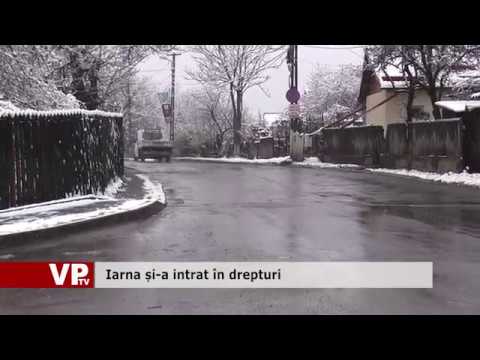Iarna și-a intrat în drepturi