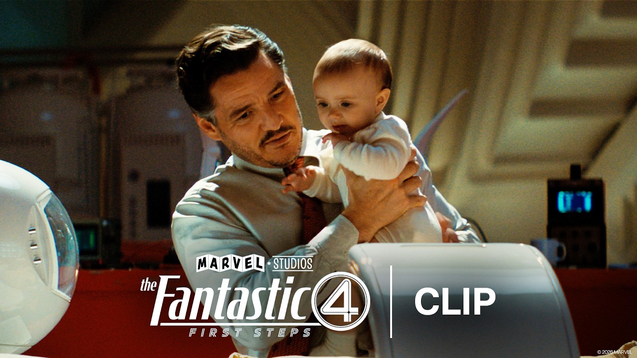 Reed Richards Talks to His Son Franklin | The Fantastic Four: First Steps | Official Clip