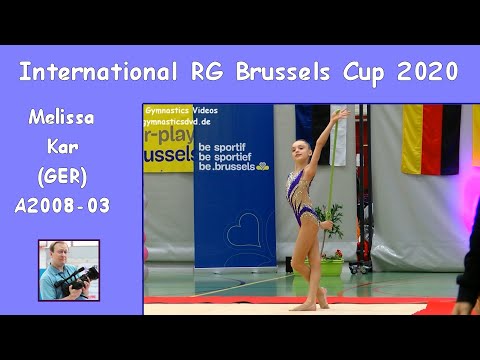 Melissa Kar (GER) - A2008 03 - RG Brussels Cup 2020