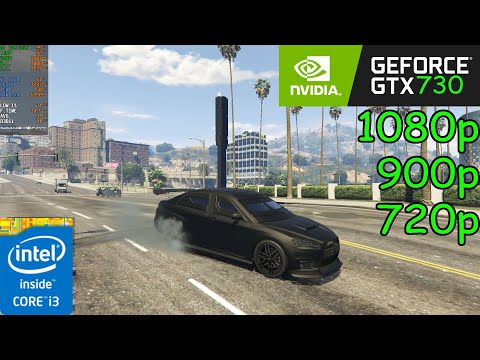 GTA V Online - GT 730 2GB + i3 2120 - 1080p/900p/720p