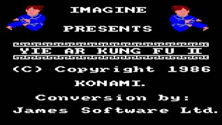 [Amstrad CPC] Yie Ar Kung Fu II - Longplay