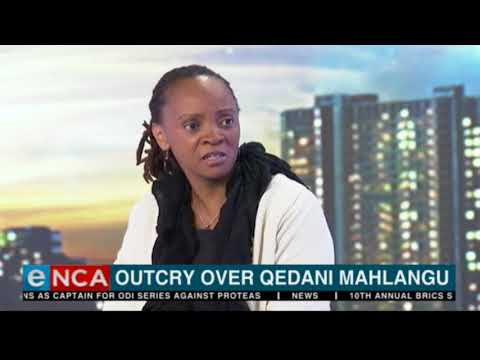 Outrage over Qedani Mahlangu ANC re appointment