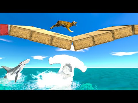 Who Can Cross the Bridge and Save the Phoenix - Animal Revolt Battle Simulator