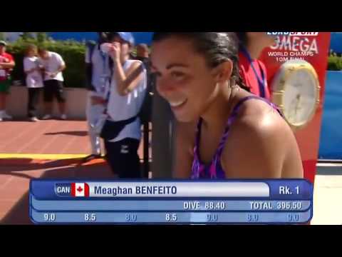 【飛び込み】メーガン・ベンフィート 2009年ローマ 10m 3rd