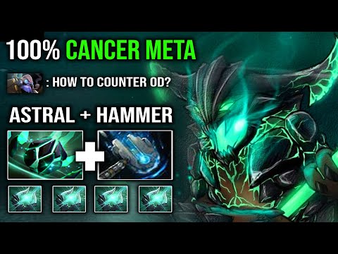 100% CANCER META Astral + Meteor Hammer OD Mid Deleted Tinker with Pure Damage Top 9K Immortal DotA