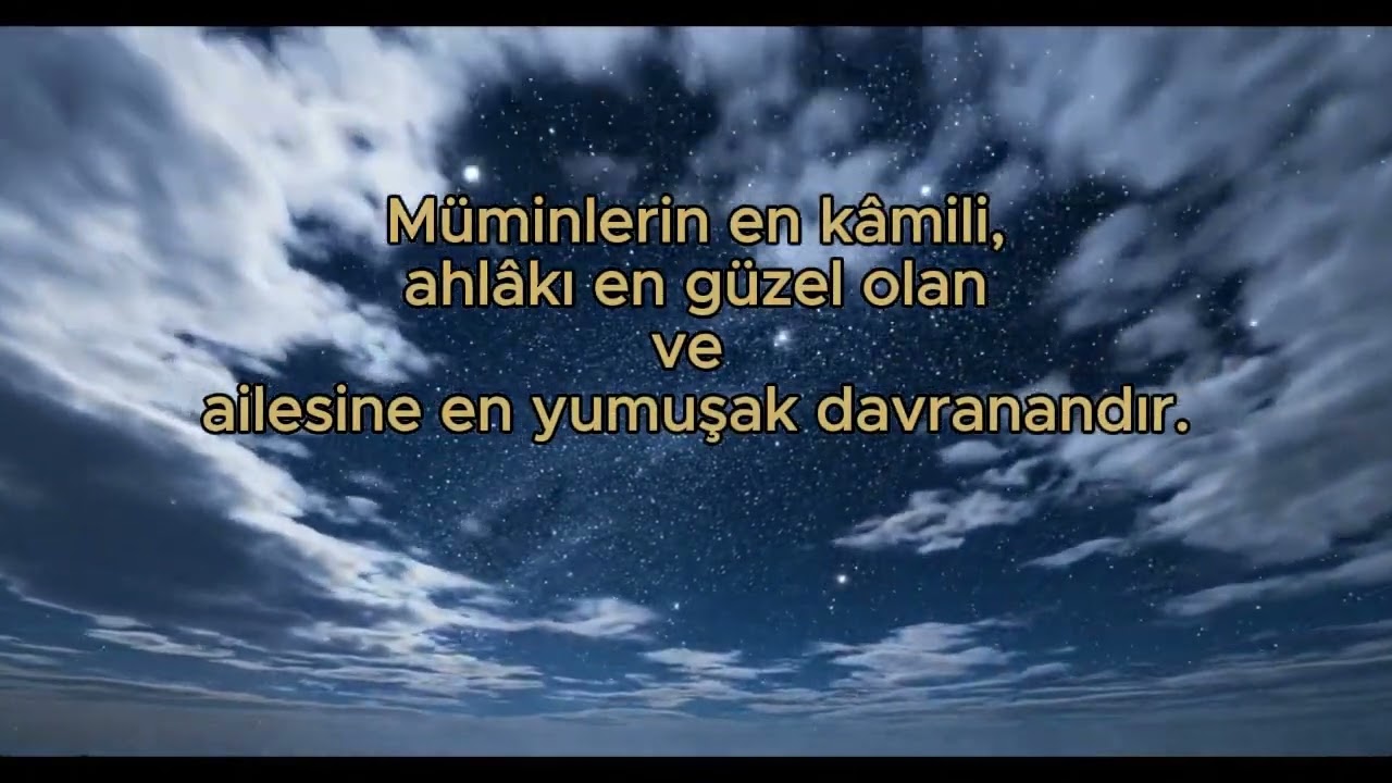 En kâmil mümin kimdir? Peygamber Efendimiz açıkladı 🌿