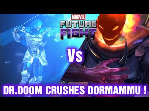 Doctor Doom Solo vs Dormammu Giant boss raid Marvel Future Fight #histromorphic #mff #doom