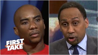 Charlamagne Tha God Confronts Stephen A. Over Colin Kaepernick | First Take | April 24, 2017