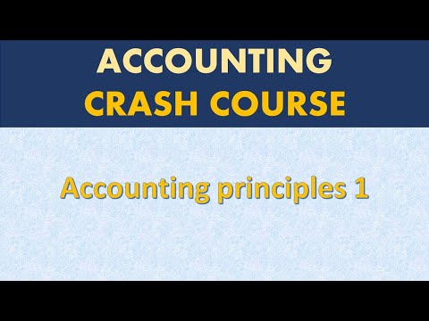 Accounting Principles 1 Accounting Course – Part 12