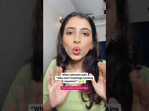 Do Hashtags still work? 🤔 #ashortaday #instagram #hashtags #instagrammarketing #instatips #hashtag