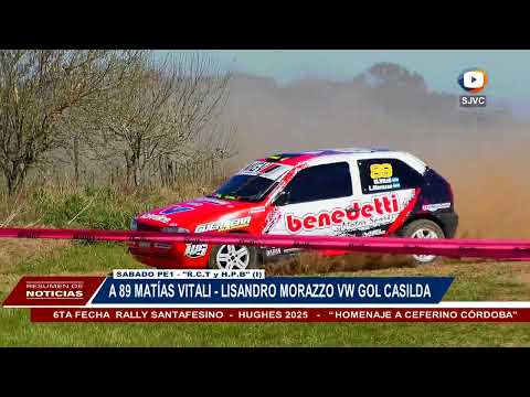 CLASE A - 6ta Fecha Rally Santafesino en Hughes 2025 - Gran Premio HOMENAJE A CEFERINO CÓRDOBA
