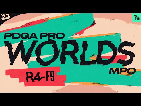 2023 PDGA Pro World Championships | MPO R4F9 | Redalen, Dickerson, Robinson, Proctor | Jomez Disc