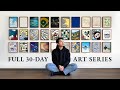 I Tried 30 Art Styles In 30 Days Start To Finish