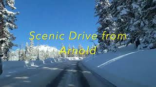 Ski / Snow fun near Arnold, CA