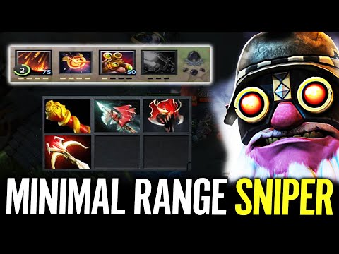 Minimal Range Sniper 7.33 Dota 2 Meta Fastest Farm + High Dmg