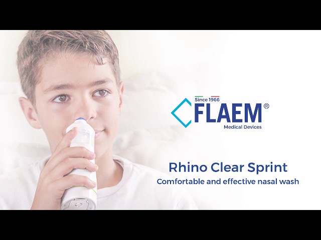 جهاز غسيل الانف والجيوب الانفية Rhino Clear Sprint