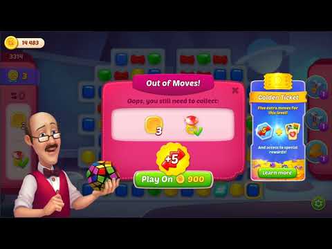 Homescapes Level 3314-3315 Gameplay 🏠