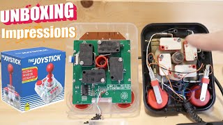 Retro Games The Joystick Clear Unboxing, Play Testing and Thoughts