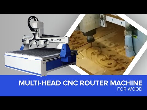 Multi-Spindle Wooden Pattern Making CNC Router Machine