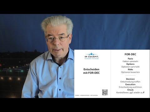 Der gute #Krisenmanager – richtig entscheiden unter Druck