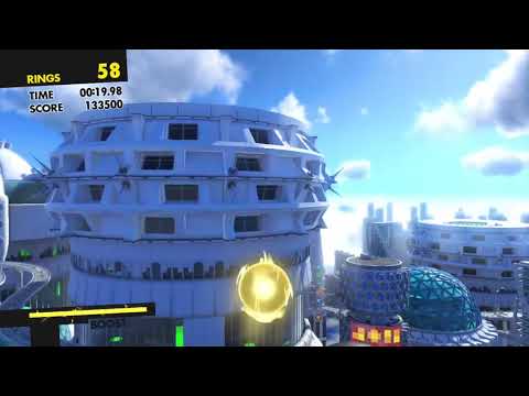 Sonic Forces Speedrun: Metropolitan Highway (Super Sonic) - 34.88s [WR]