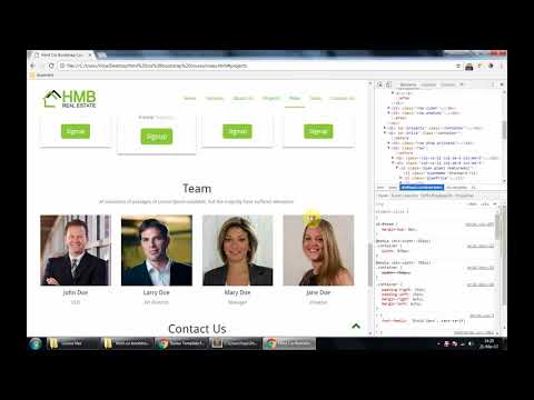 39 responsive 5 - HTML CSS Bootstrap Project - A Static Website