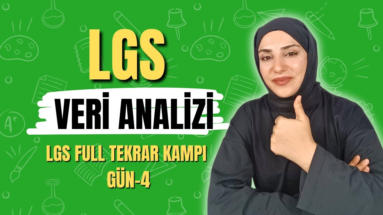 LGS Matematik Full Tekrar Kampı - 4. Gün | Veri Analizi 