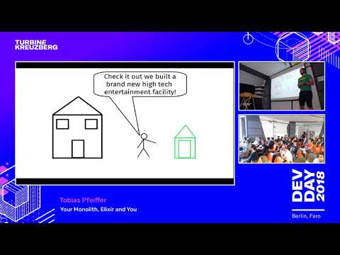 Dev Day 2018 Berlin - "Your Monolith, Elixir and You"  Tobias Pfeiffer (Liefery)