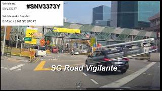 24aug2026 thomson road #SNC3373Y bmw 216 fail to conform to red light signal