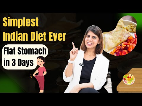 Flat Stomach in 3 Days | Mono Diet for Quick Weight Loss | Simple Indian Gut Reset Plan