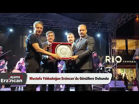 Mustafa Yıldızdoğan Erzincan’da Gönüllere Dokundu