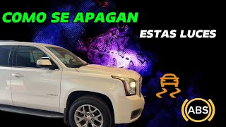 Por Que se encedio luz de abs en 2018 GMC Yukon?