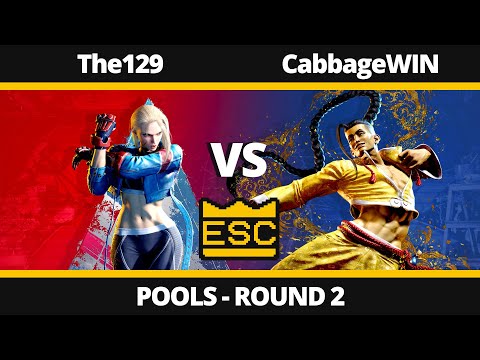 ESC 53 - Pools Round 2 - The129 (Cammy) Vs. CabbageWIN (Jamie) - SF6 UK Local Tournament
