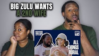 🇿🇦 Big Zulu's Rural Upbringing & Wanting a 2nd Wife | American Couple Reacts South African Culture