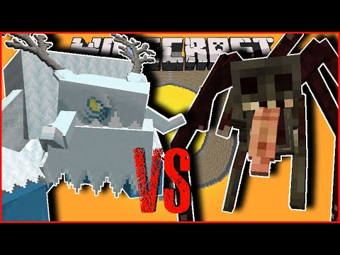Minecraft - FROSTMAW VS THE DREADFUL PEAT MUMMY | MOWZIES MOBS MOD VS BETWEENLANDS