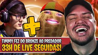 APEX REACT | iiTzTimmy foi INSANO, mas o Peanut roubou a cena 😂😂😂